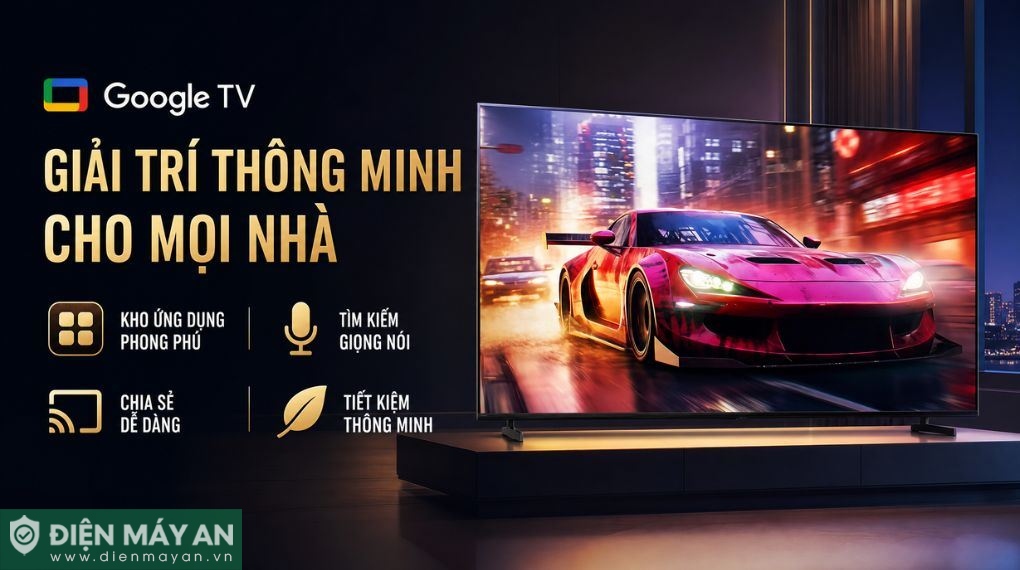 Google Tivi Sony 4K 55 inch K-55XR33VM2